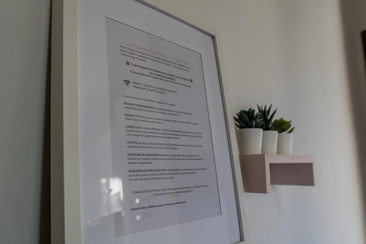 Apartament I Graffiti - Locazione Turistica Piza 0*,  Włochy